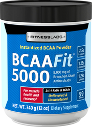 BCAAFit 5000 Powder, 5000 mg, 12 oz